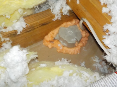 Air Sealed Light Fixture Pic