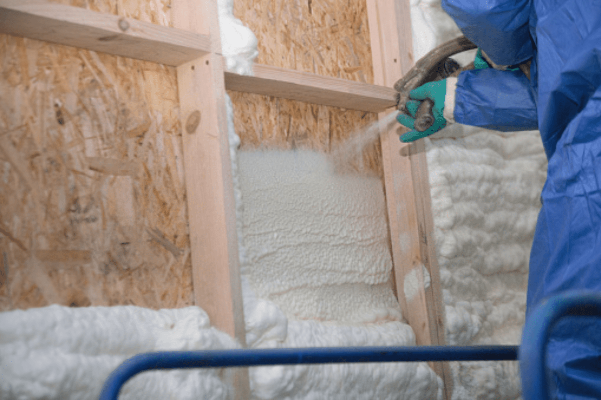 spray foam insulation